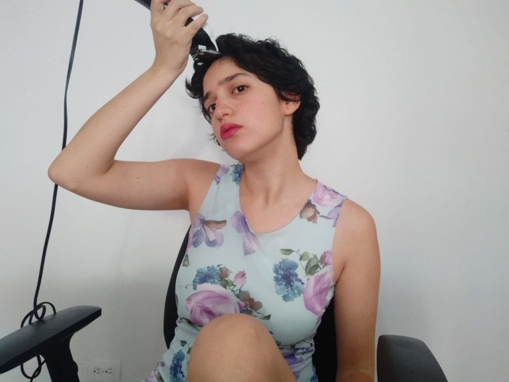 Verónica’s Buzzcut!